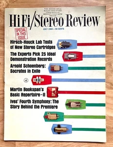 Vintage HiFi/Stereo Review Magazin Juli 1965 Sonderausgabe auf Stereokassetten - Bild 1 von 1