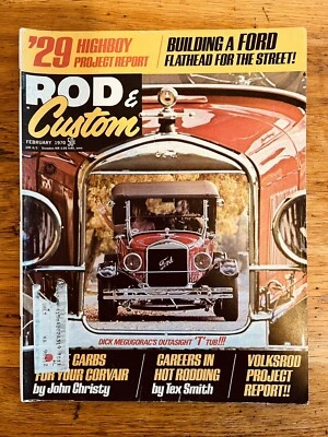 Rod and Custom (USA) February 1970 - Original - Excellent Condition! - Image 1 of 4