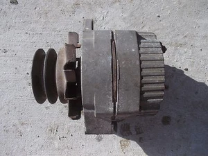 AC Allis IH Farmall Tractor 12V alternator w/ double belt pulley JD John Deere - Picture 1 of 5