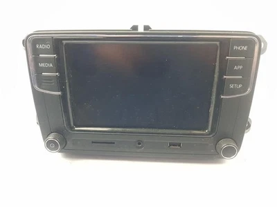 2009 VOLKSWAGEN GOLF MULTI FUNCTION DISPLAY SCREEN 6RD035187B - Image 1 of 4