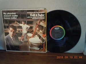 KALIL & TAYLOR Vinyl lp...MY PLUMBER DOESN'T MAKE HOUSE...CAPITOL...VG+/VG...'66 - Picture 1 of 2