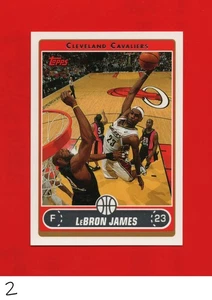 2006-07 Topps LeBron James #123 Cavaliers - Picture 1 of 2