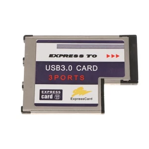 Adaptateur carte express 3 ports USB 3.0 54mm carte convertisseur Superspeed FL1100 - Photo 1/5