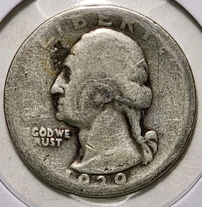 Washington Quarter Raw Poor 1939-D (limpio) - Imagen 1 de 4