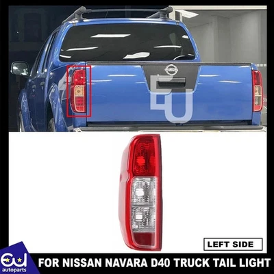 Luz trasera izquierda izquierda luz freno trasero pasajero para Nissan Navara D40 2005-2015 Reino Unido Foto 1 de 4