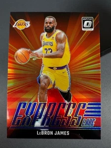 2024-25 Panini Donruss Optic #2 LeBron James Express Lane Purple Shimmer - Imagen 1 de 2