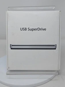 Apple USB SuperDrive (A1379) USB 2.0 External Optical CD-RW/DVD-RW Burner TESTED - Picture 1 of 11