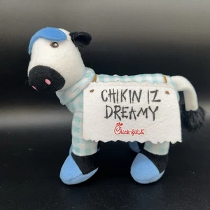 Chick-fil-A Cow Plush Stuffed Animal Chikin Iz Dreamy Advertising 6.5" Soft Gift - Foto 1 di 6