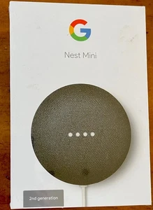 Google Nest Mini (2a generazione) Altoparlante intelligente antracite - Sigillato - Foto 1 di 1
