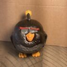 Angry Birds Black Bomb Bird 3.5" Tall McDonald's Happy Meal Action Figure Open