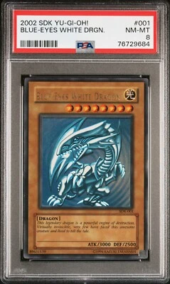 2002 Yu-Gi-Oh! Blue-Eyes White Dragon SDK-001 Misprint Error - Image 1 of 4