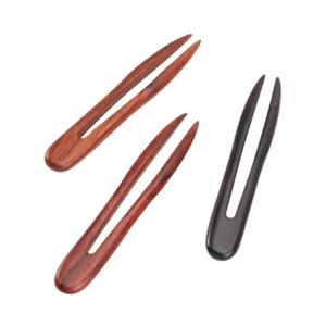3 PIEZAS Alfileres de pelo vintage para mujer Horquilla de pelo de madera Accesorios - Imagen 1 de 12