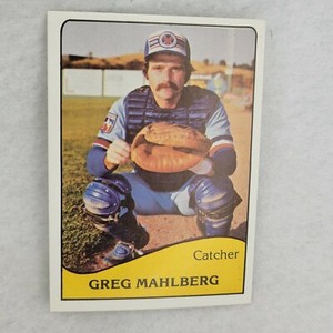 1979 Tucson Toros TCMA Minor League #15 Greg Mahlberg
