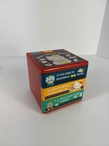 Sanrio Vintage 1990 Hello Kitty Push Button Trinket Box Case 6" *RARE* - Picture 1 of 14