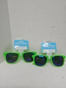 Kids Sunglasses Bill Green X 2 - Picture 1 of 3