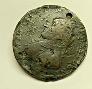 1791 Washington President copper one cent coin colonial - Picture 1 of 2