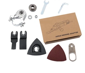 Winkelschleifer Konverter Set, Multifunktions-Oszillsägen-Set, Adapter-Set - Bild 1 von 8