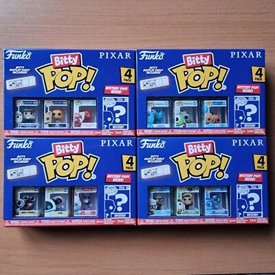 Funko Bitty POP! Disney Pixar Buzz Lightyear & Mystery Chase Full Set Of 4 Boxes - Image 1 of 4