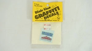 Blair Line N Scale Graffiti Decals No. DN-2202 B30 - Picture 1 of 4
