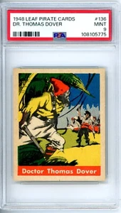 1948 Leaf Dr Thomas Dover 136 PSA 9 Pirates 15517 - Picture 1 of 1