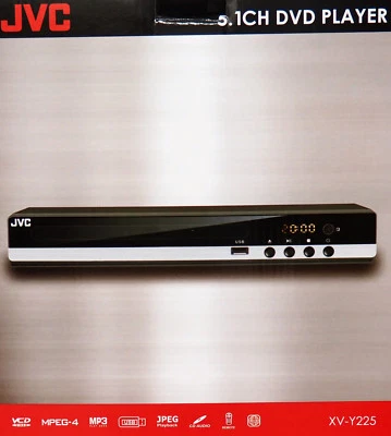JVC XV-Y225 All Region Zone Code Free DVD Player 5.1 Channel PAL NTSC Worldwide - Image 1 of 4