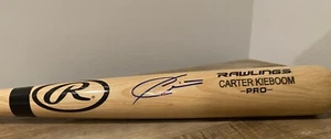 Rawlings Signed Pro Custom Carter Kieboom Signed Bat JSA Certified FREE SHIPPING - Picture 1 of 2