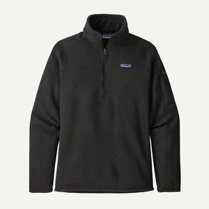 Patagonia Better Sweater 1/4 Zip Fleecepullover Damen dunkelanthrazit Large - Bild 1 von 3