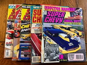Vintage Super Chevy Magazines Lot Of 5 July 1991 - January 1997 - Picture 1 of 7