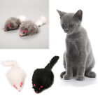1PC False Mouse Cat Pet Toys Soft Rabbit Fur Furry Plush Cat Playing Toy Supply