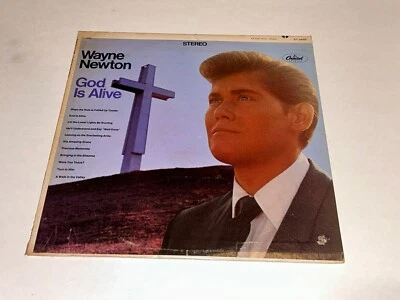 Wayne Newton God Is Alive Gospel Music Vinyl Lp 22N22 - Image 1 of 4