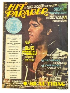 Hit Parader Magazine DEC 1972  Stones Elvis ELP BAND Osmonds Rod Stewart Wyman - Picture 1 of 7