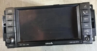 2009-2011 Volkswagen Routan CD DVD HDD Navigation Satellite Radio Reciever - Image 1 of 4