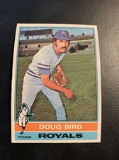 #96 Doug Byrd Bird Kansas City Royals￼  1976 Topps Cb7