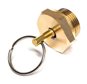 LKW Lufttank Entleerung LKW - Ventil M22 mit erfassten O Ring - German Made - Bild 1 von 4