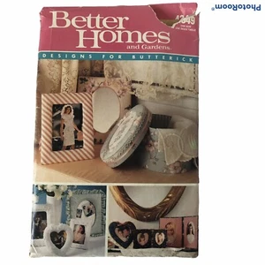 Marcos de almohadas cajas cubiertas patrones en mejores hogares y jardines para butterick - Imagen 1 de 2