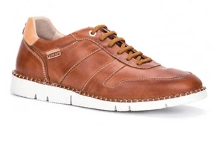 PIKOLINOS Brown Leather Sneaker Size 45 - Picture 1 of 9