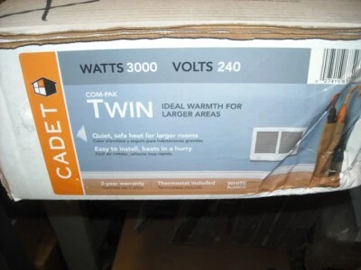 Calentador eléctrico Cadet 67526 3000 vatios Foto 1 de 4