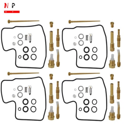 4x Kit de reconstrucción de carburador para Honda VF700 VF750 VFR750 Interceptor 750 Carb Foto 1 de 4