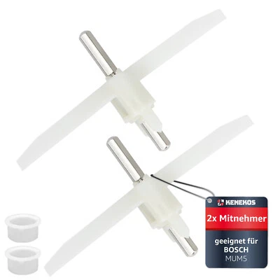 2x Mitnehmer Flügel für Bosch MUM 5, MUMS MUMV MUZ5 00630760, 00621923 - Bild 1 von 4