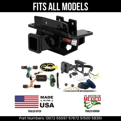 Enganche de remolque Chrysler Aspen 07-09 + cableado de 7 pines para todos los modelos kit de remolque de corte Foto 1 de 4