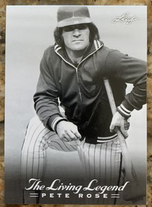 2012 Leaf Baseball Pete Rose “The Living Legend” #31 of 50