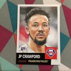 2018 Topps Living set J P Crawford #108 phillies 1953 design only 4180 made - Picture 1 of 2