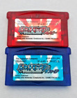 Pokémon Ruby and Sapphire Lot Japanese GameBoy Advance GBA Tested AUTHENTIC