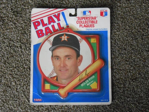 Superstar Collectible Plaque - Major League Baseball MLB - NOLAN RYAN - NEW RARE Cover