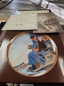 Norman Rockwell Limited Edition Teller The Journey Home #5 - Bild 1 von 4