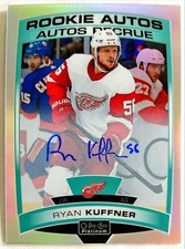 2019-20 O-Pee-Chee Platinum Autos Rainbow Ryan Kuffner #R-RK Rookie