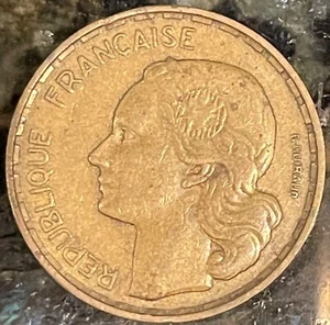 France 1950 50 Francs, Guiraud, XF, Very Rare Coin, Only 600K Minted - Picture 1 of 7