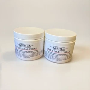 2 Pack! Kiehl's Ultra Facial Cream - 4.2oz /125 ml Each, New, Sealed - Picture 1 of 3