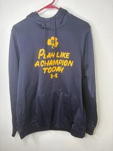 Suéter grande con capucha Under Armour Notre Dame - Imagen 1 de 6