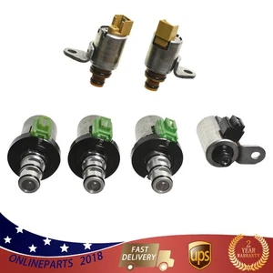 2000-2012 For Ford Focus Fiesta 6Pcs Automatic Transmission Solenoid 4F27E - Picture 1 of 11